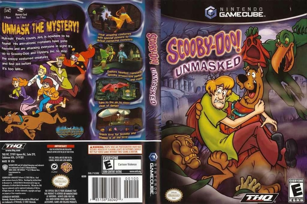 Scooby-Doo! Unmasked — box-texture (US)