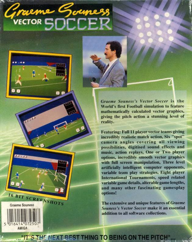 Graeme Souness Vector Soccer — box-2D-back (WOR)