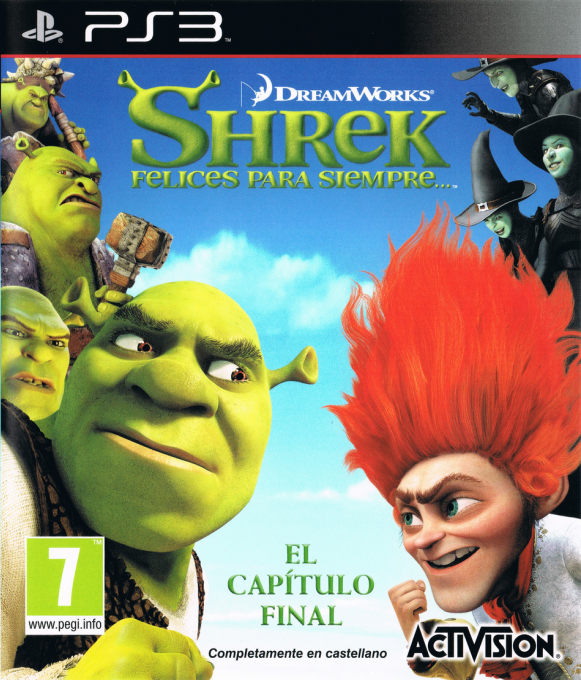 DreamWorks Shrek Forever After — box-2D (SP)