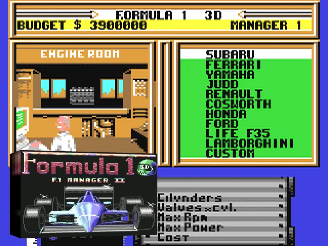 Formula 1 3D : F.1 Manager II — mixrbv2 (WOR)