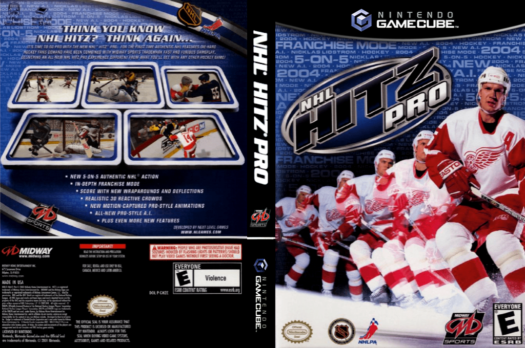 NHL Hitz Pro — box-texture (US)