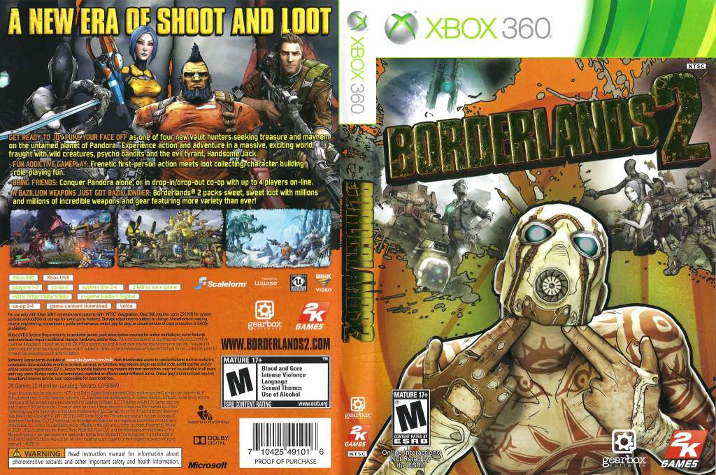 Borderlands 2 — box-texture (US)