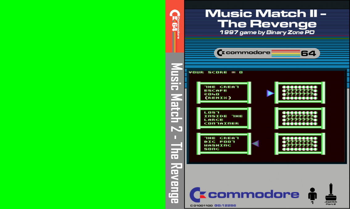 Music Match II : The Revenge — box-texture (CUS)