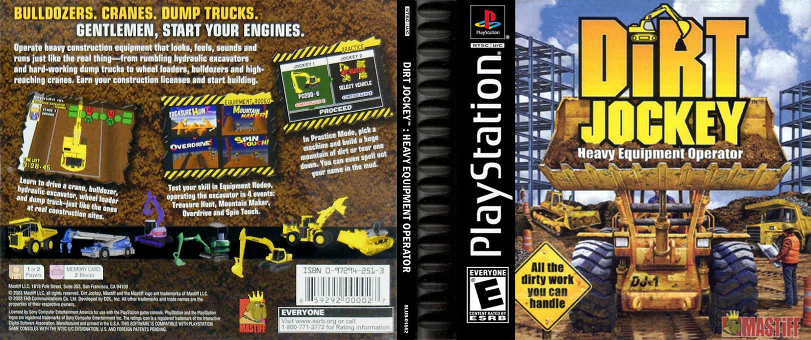 Kensetsu Kikai Simulator - Kenki Ippai! — box-texture (US)