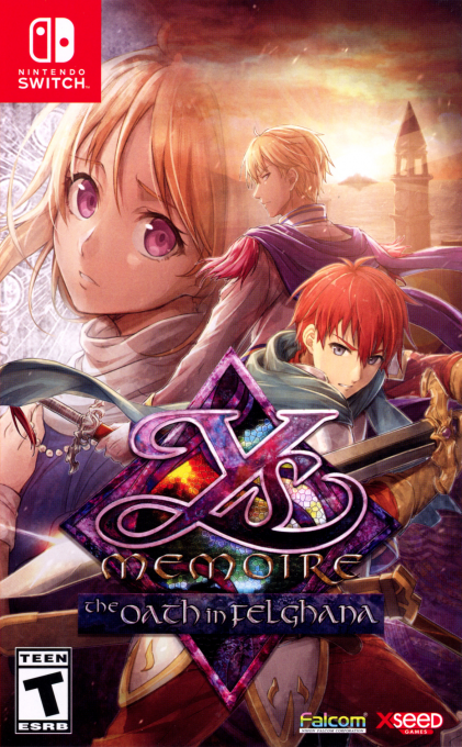 Ys Memoire : The Oath in Felghana box art