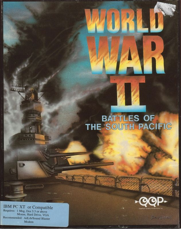 World War 2 - Battles of the South Pacific box art