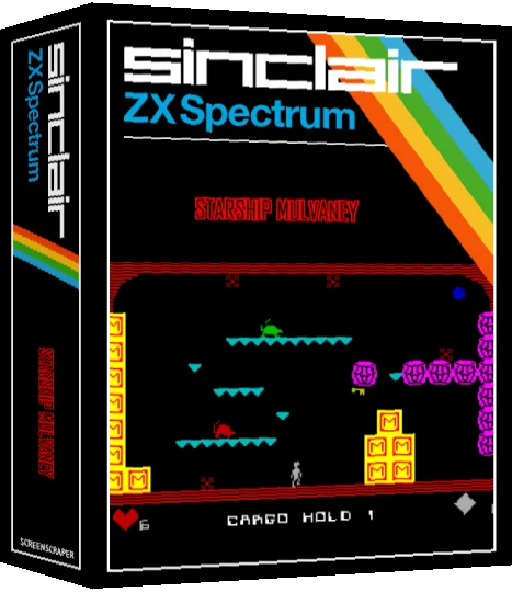Starship Mulvaney — box-3D (SS)