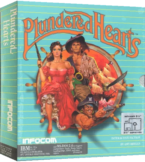 Plundered Hearts — box-3D (US)