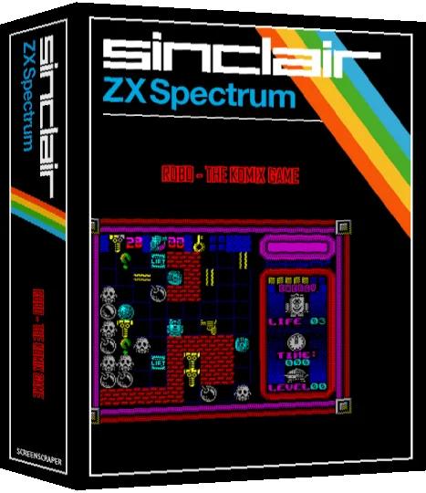 Robo - The Komix Game — box-3D (SS)