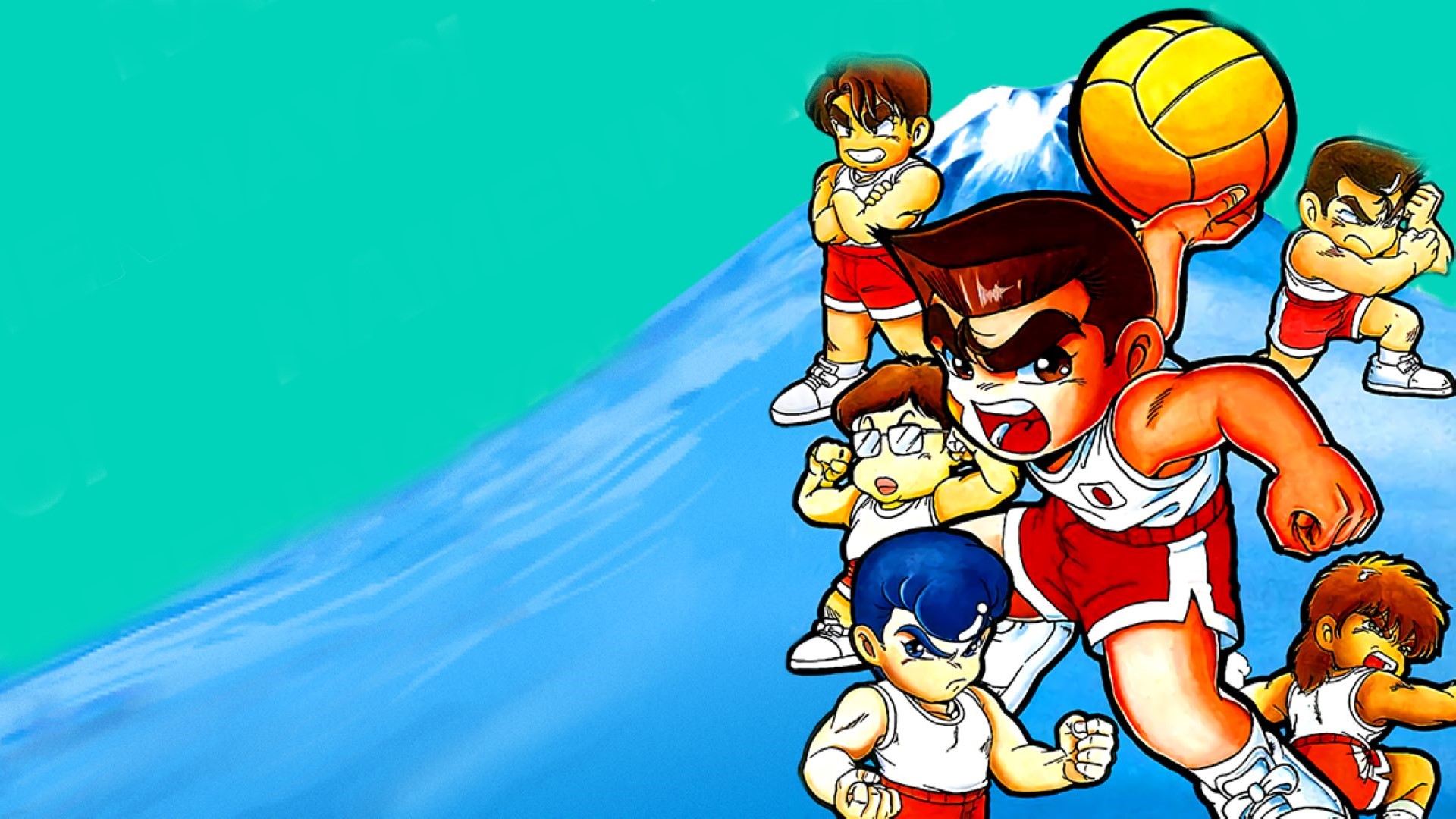 Kunio-kun no Dodge Ball da yo - Zenin Shūgo — fanart