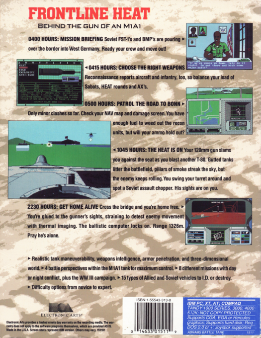 Abrams Battle Tank — box-2D-back (US)