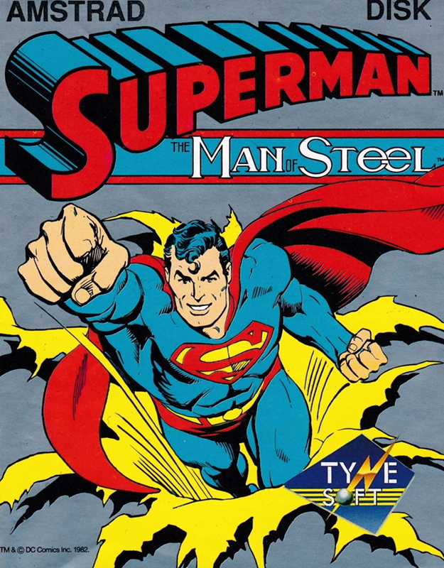 Superman - The Man Of Steel box art