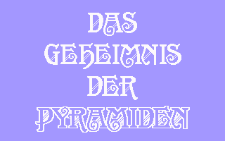 Das Geheimnis der Pyramiden — sstitle (DE)