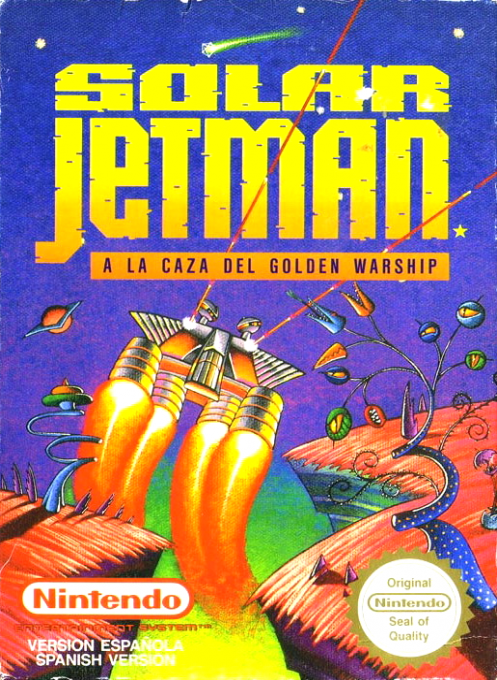 Solar Jetman - Hunt for the Golden Warpship — box-2D (SP)