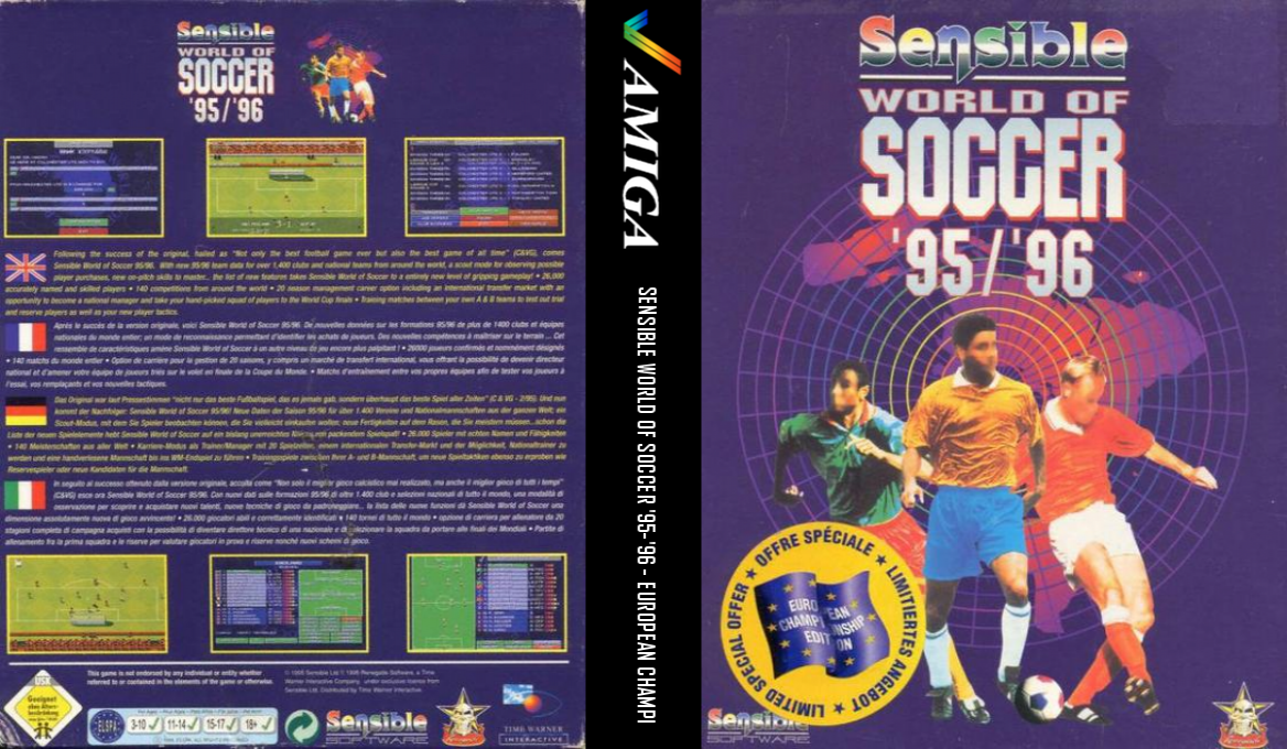 Sensible World of Soccer '95-'96 - European Championship Edition — box-texture (WOR)