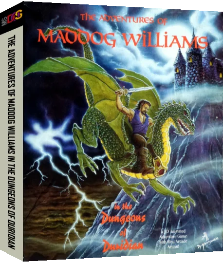 Adventures of Maddog Williams in the Dungeons of Duridian, The — box-3D (EU)