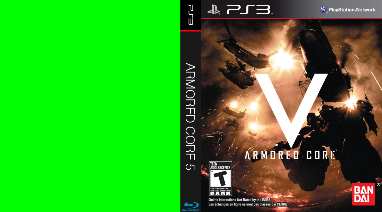 Armored Core 5 — box-texture (CA)