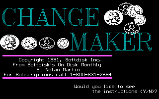 Change Maker box art