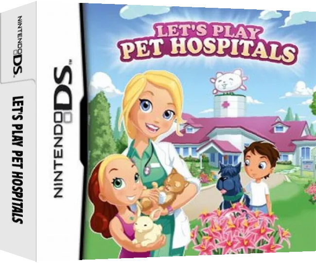 Let's Play Pet Hospitals — box-3D (EU)