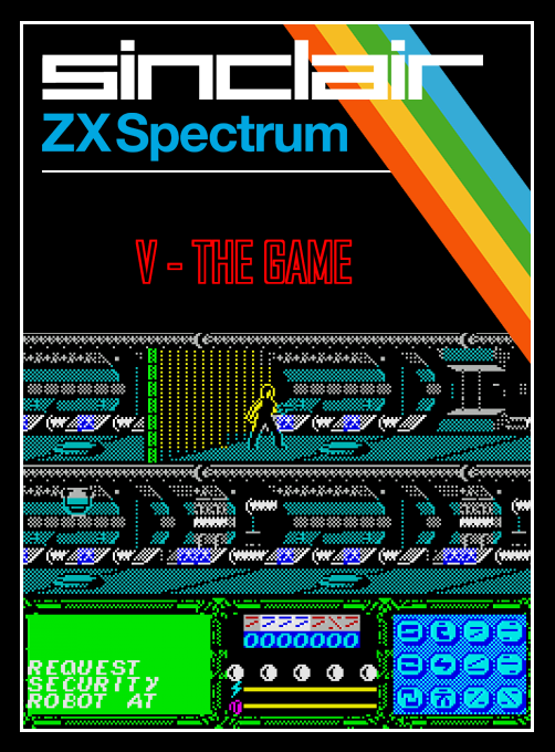 V - The Game box art
