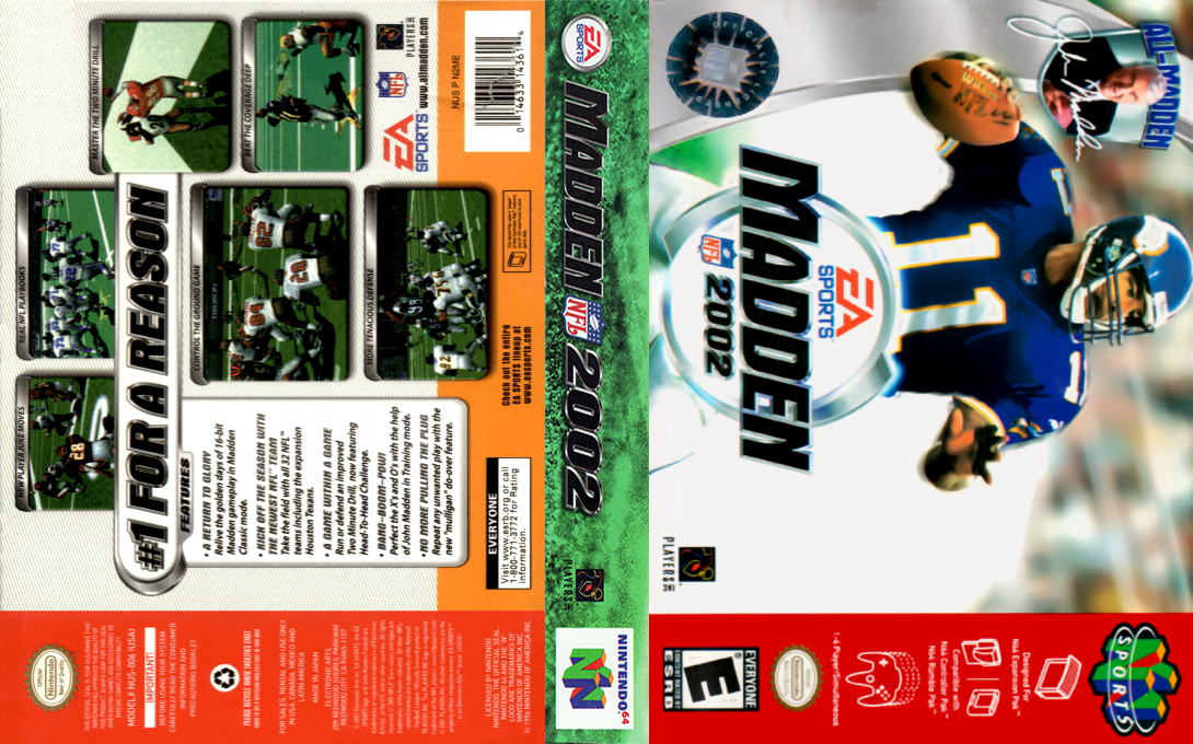 Madden NFL 2002 — box-texture (US)