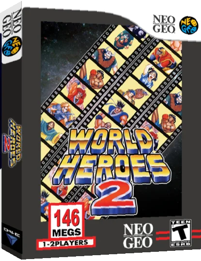 World Heroes 2 — box-3D (US)