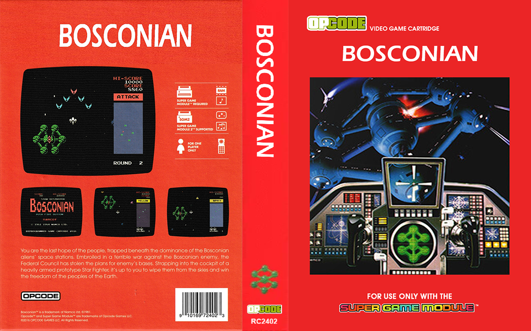 Bosconian — box-texture (US)