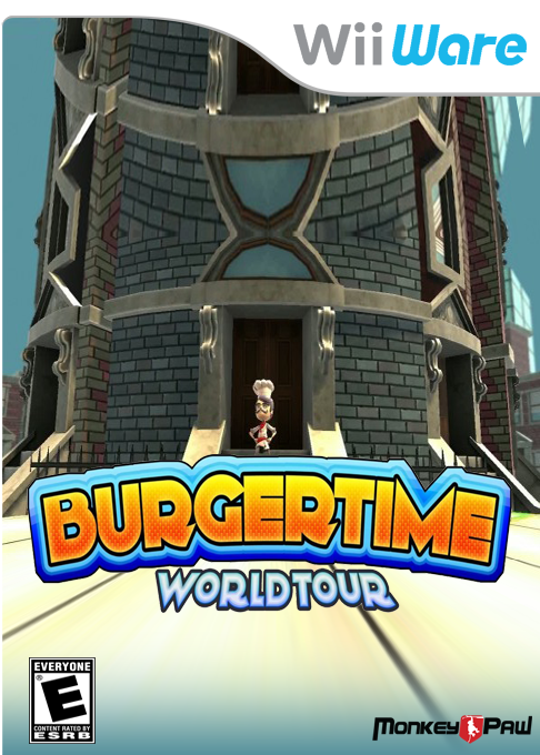 Burgertime World Tour box art