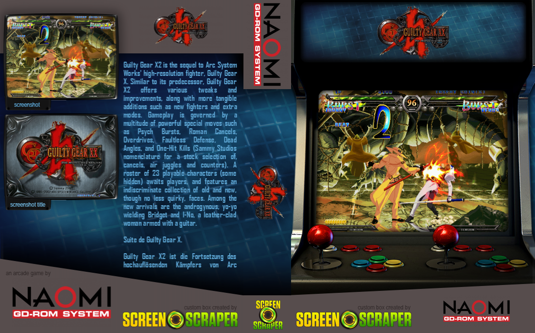 Guilty Gear Xx — box-texture (SS)