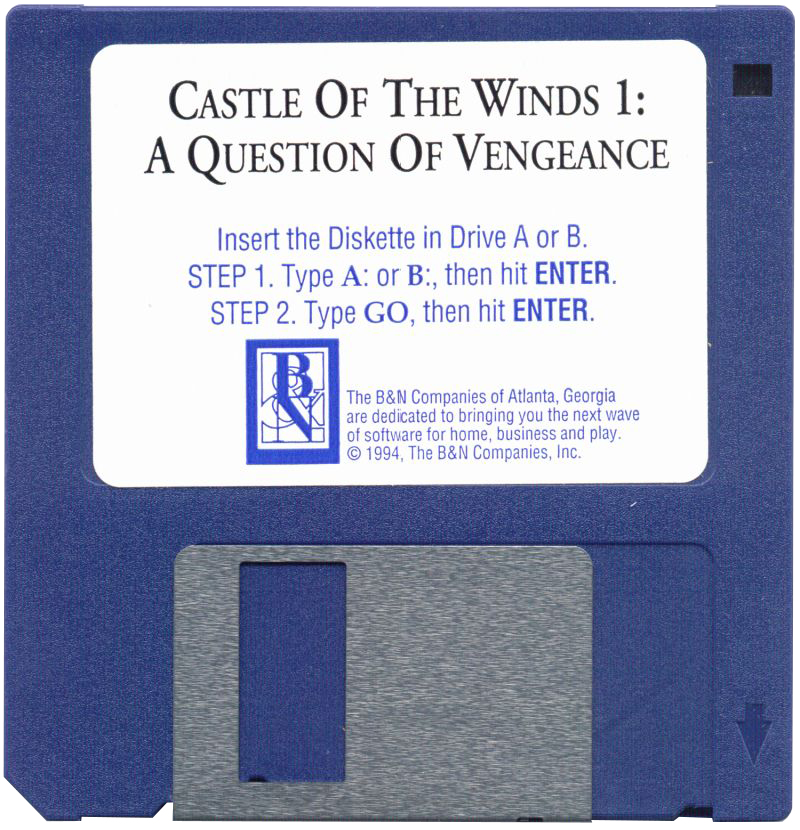 Castle of the Winds: A Question of Vengeance — support-2D (US)