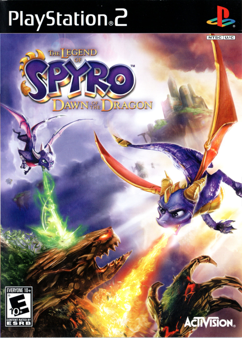Legend of Spyro, The - Dawn of the Dragon box art