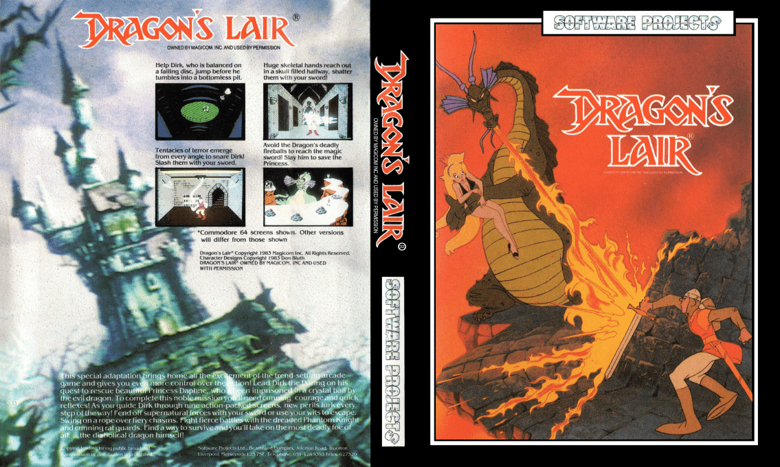 Dragon's Lair — box-texture (EU)