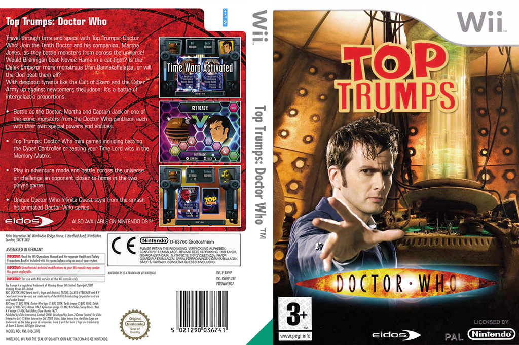 Top Trumps - Doctor Who — box-texture (EU)