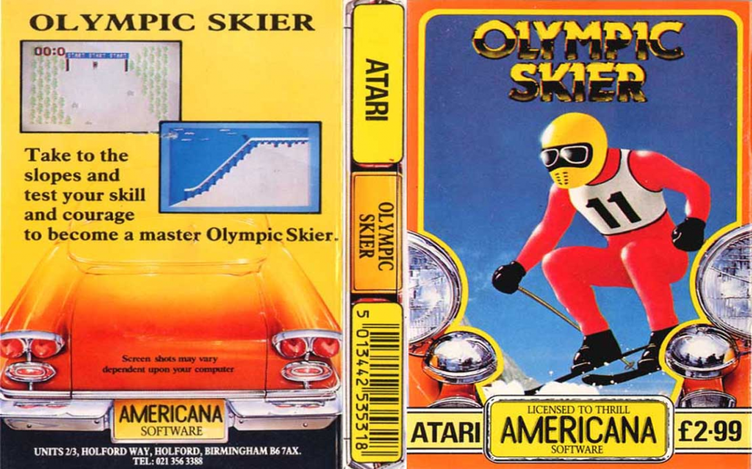 Olympic Skier — box-texture (EU)