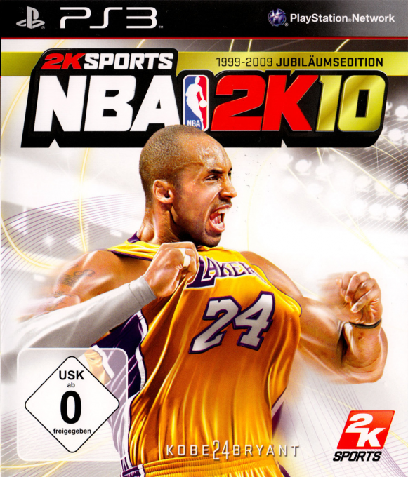 NBA 2K10 — box-2D (DE)