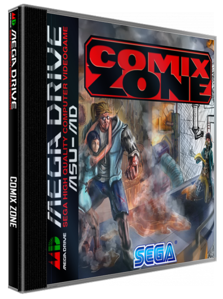 Comix Zone — box-3D (WOR)