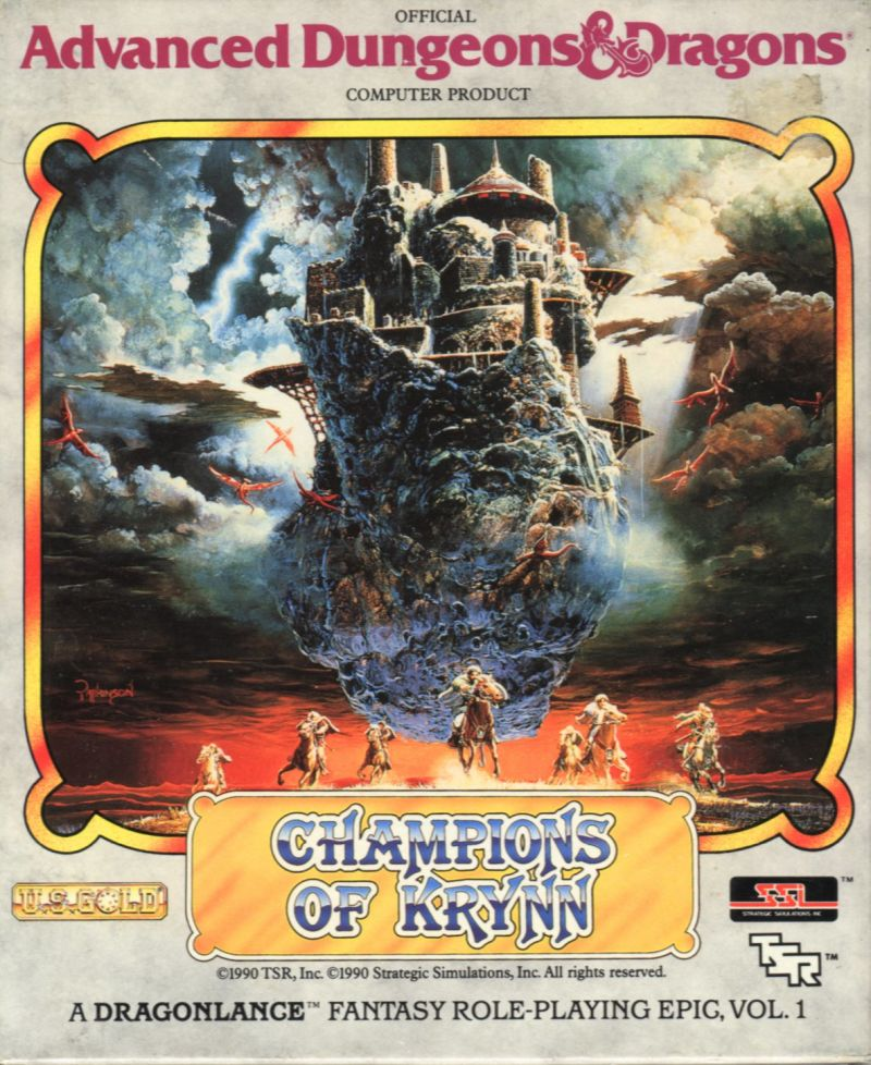 Champions Of Krynn — box-2D (EU)