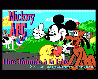Mickey ABC - Une Journee a la Fete — sstitle (FR)