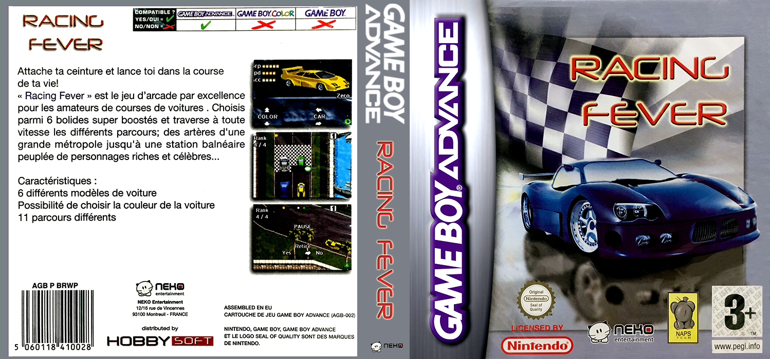 Racing Fever — box-texture (FR)