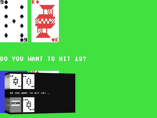 Computer Blackjack — mixrbv2 (WOR)
