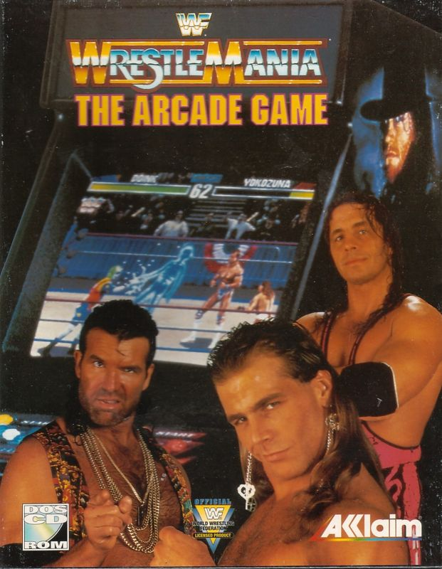 Wwf Wrestlemania - The Arcade Game — box-2D (EU)
