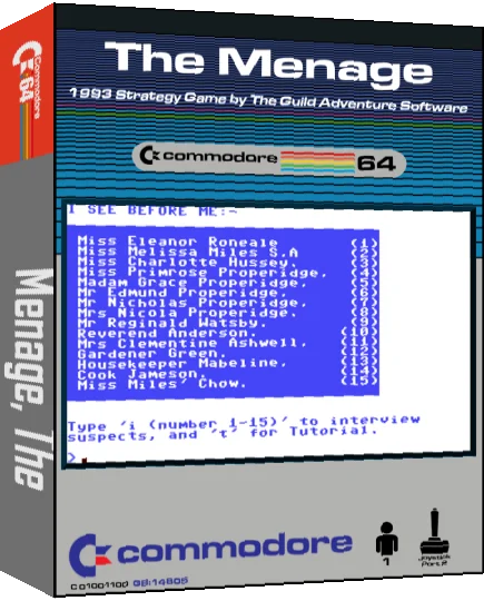 The Menage — box-3D (CUS)