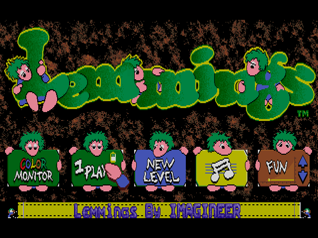 Lemmings — sstitle (JP)
