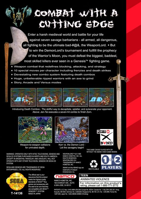 Weaponlord — box-2D-back (US)