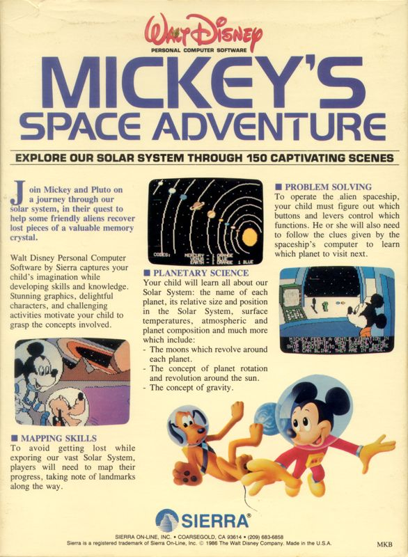 Mickey's Space Adventure — box-2D-back (US)