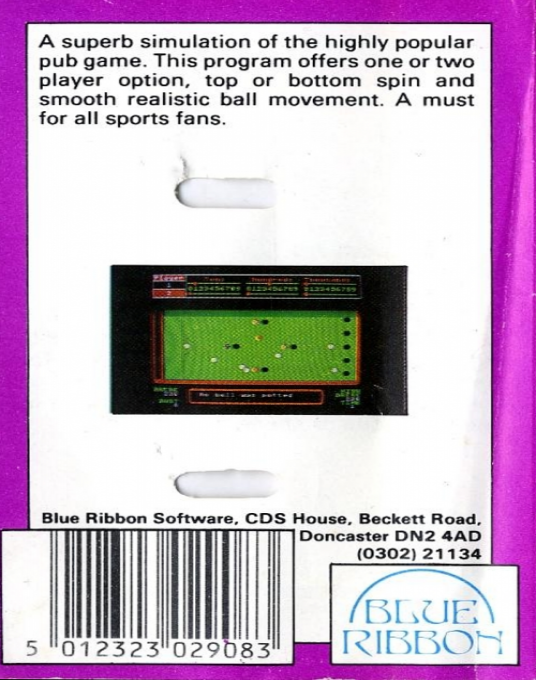 Bar Billiards — box-2D-back (WOR)