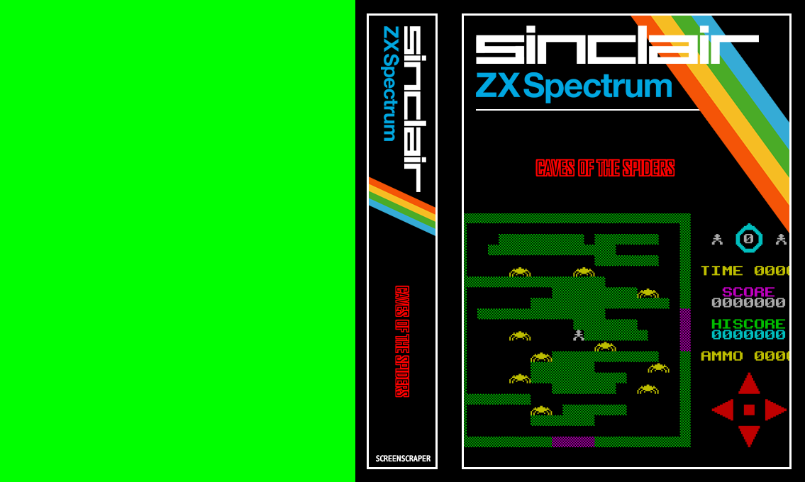 Caves of the Spiders — box-texture (SS)