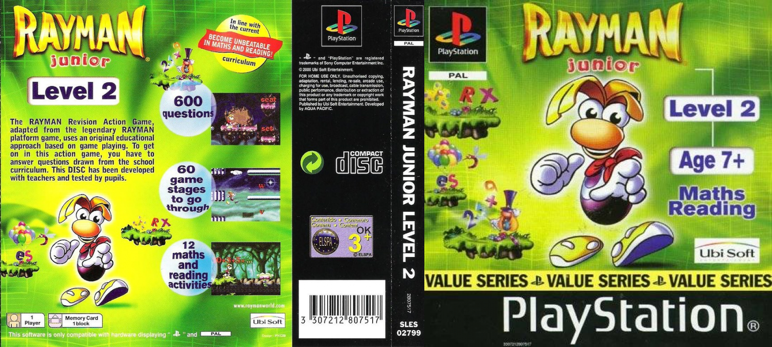 Rayman Junior - Level 2 — box-texture (EU)