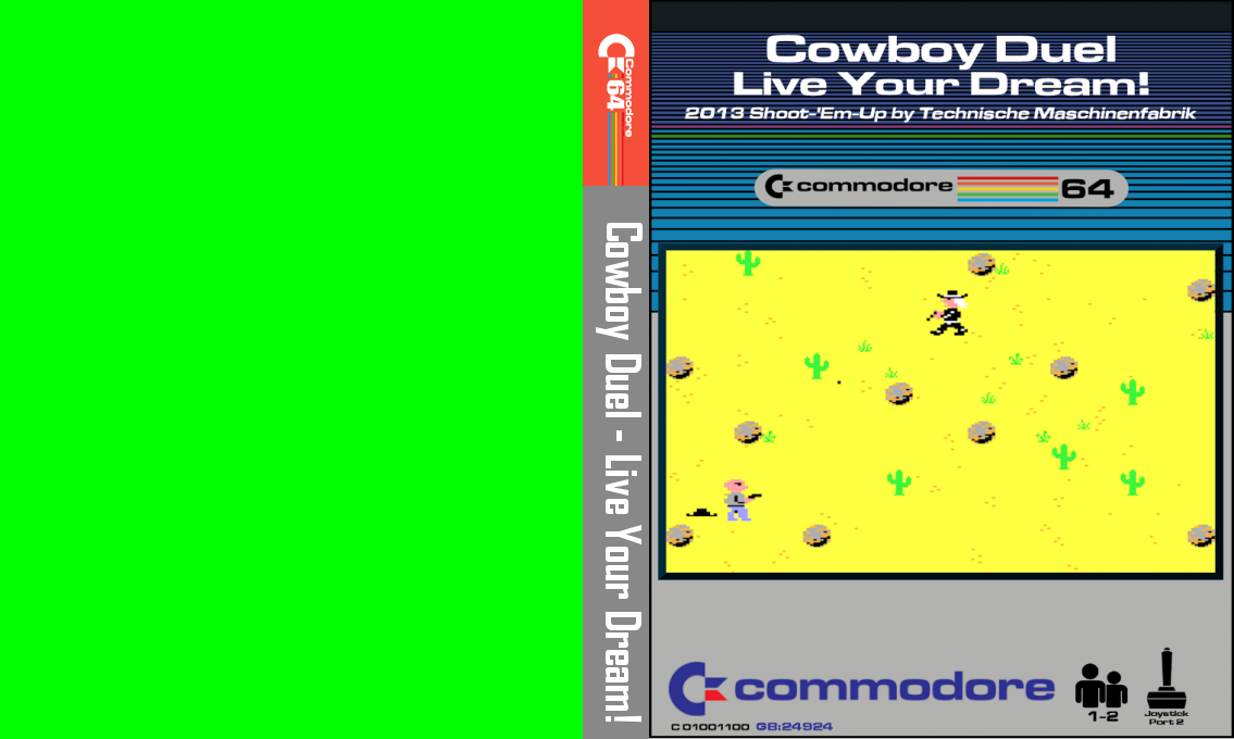 Cowboy Duel - Live Your Dream! — box-texture (CUS)