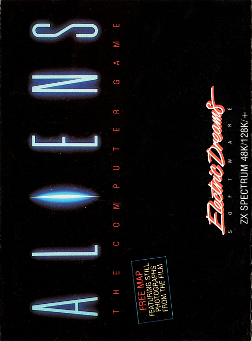 Aliens - The Computer Game box art